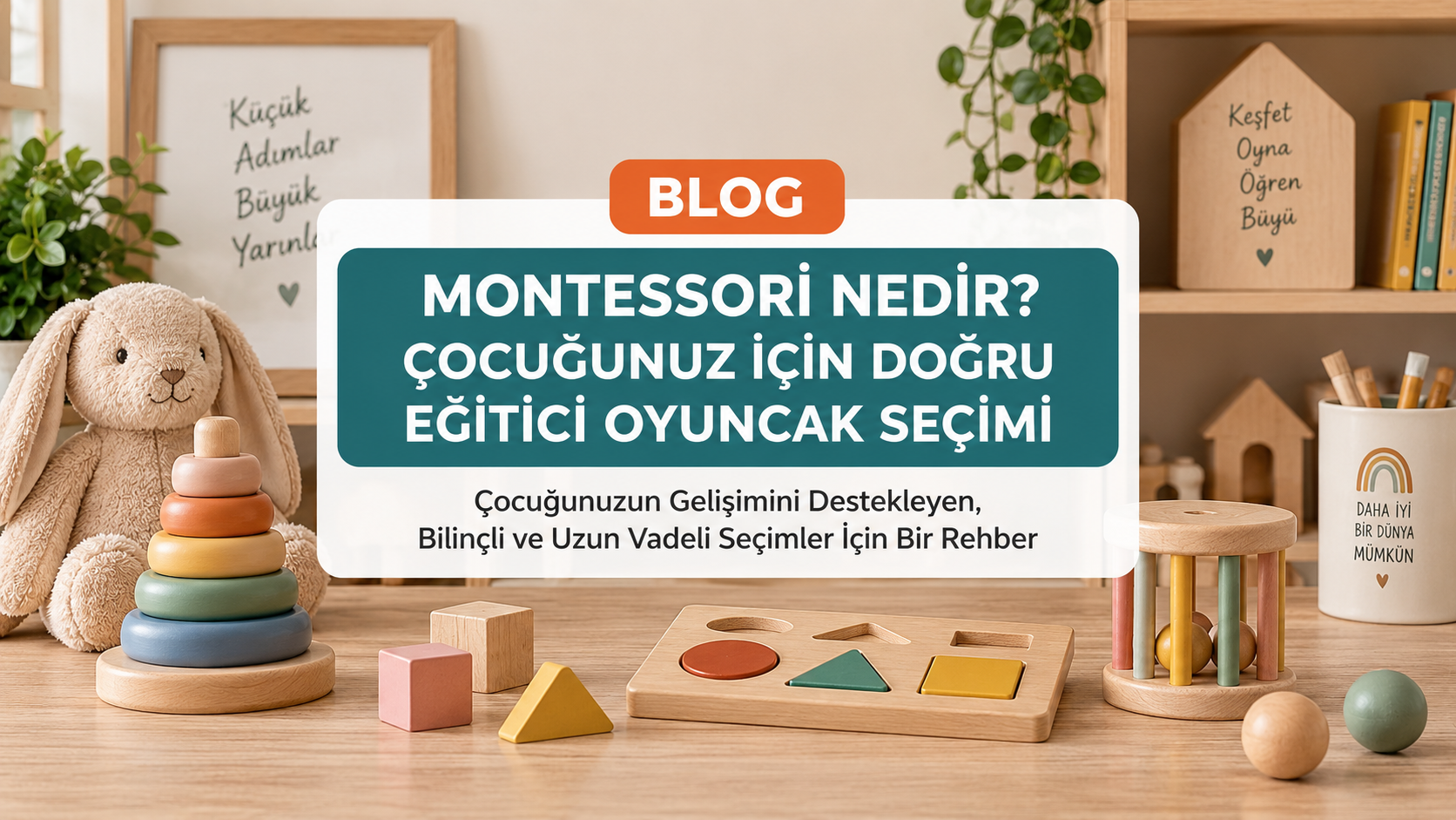 Montessori Nedir? Çocuğunuz İçin Doğru Eğitici Oyuncak Seçimi
